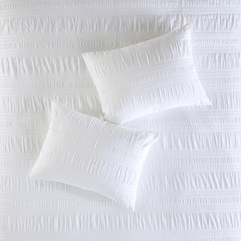 Housse de couette 4 pièces 100% coton, King Duvet Cover + 3 Additional Pieces
