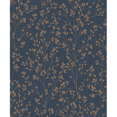 Rouleau de papier peint à motif de feuilles tropicales Somaria