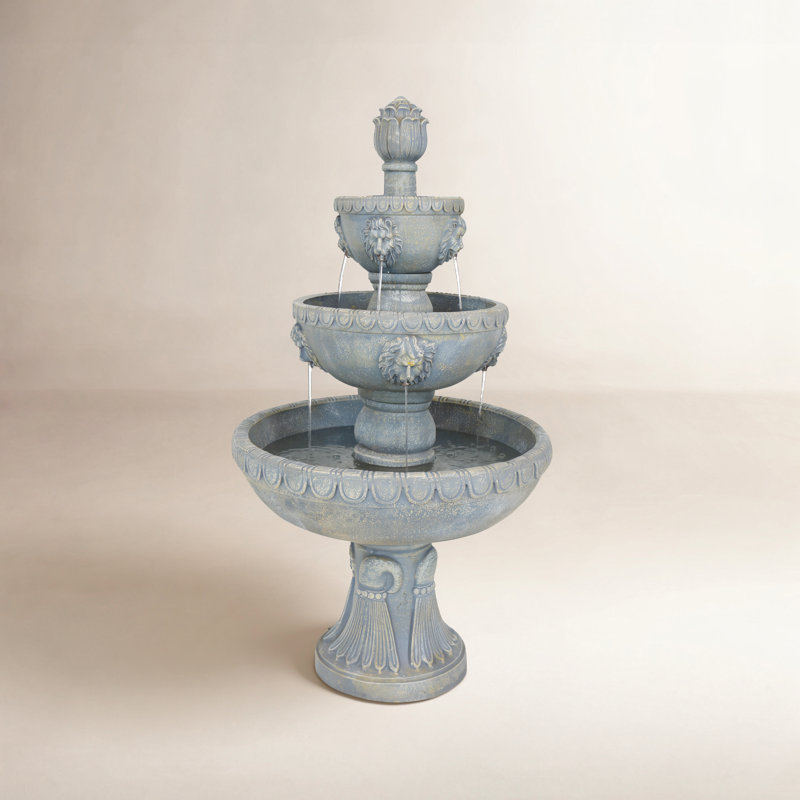 Fontaine d'extérieur à 4 niveaux Dunaway
