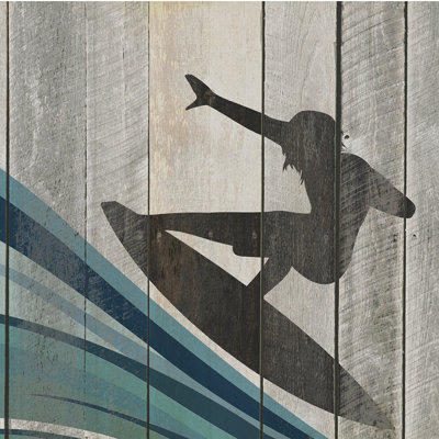 Décoration murale d’intérieur/d’extérieur surfer
