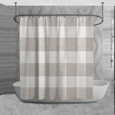 Rideau de douche Gingham