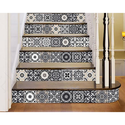 Carreaux amovibles à peler et coller en mosaïque