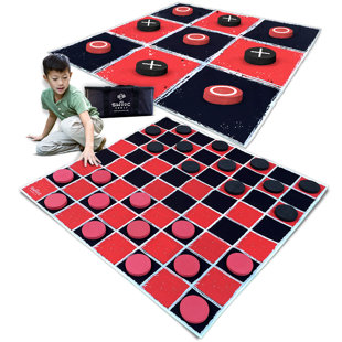 Tic Tac Toe (Bulk Pack of 24) 5x5 Foam Tic-Tac-Toe Mini Board