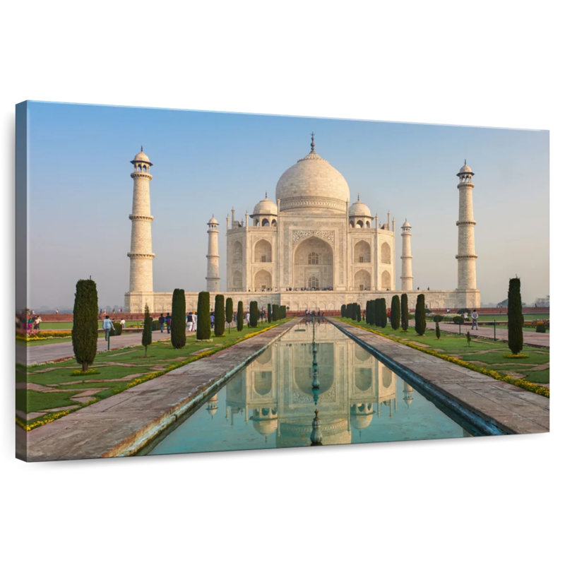 World Wonder Taj Mahal, H 8 po x l 12 po