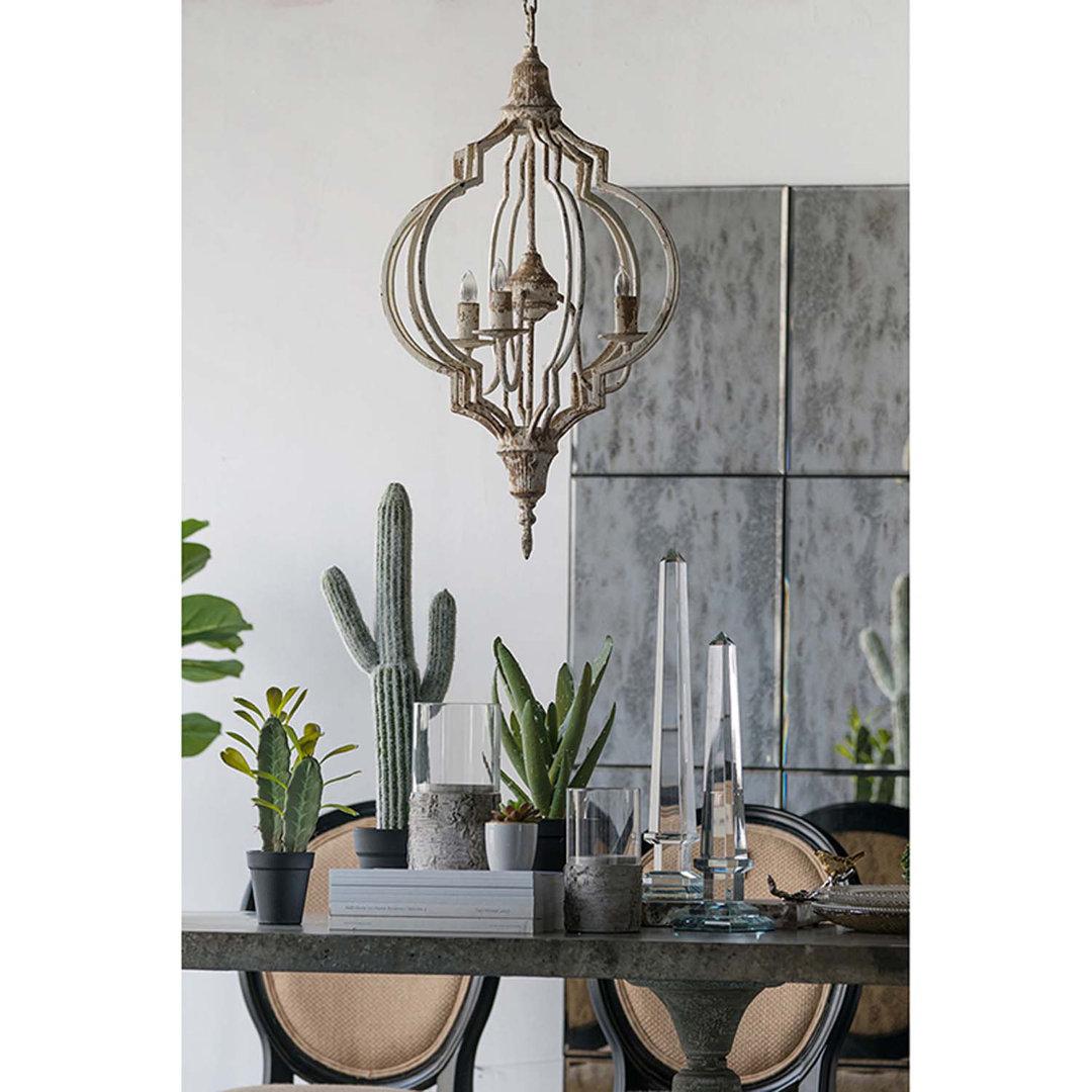 Bui 3 - Light Iron Novelty Chandelier Ophelia & Co.