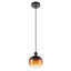 Chittering 1 - Light Structured Black Single Pendant
