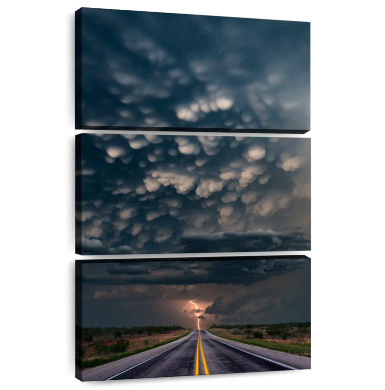 Alvord Texas Road Lightning, 32" H x 20" W