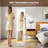 360° Swivel Jewelry Cabinet with Lighted Full Length Mirror & Back Shelves, Lights White-1229924460