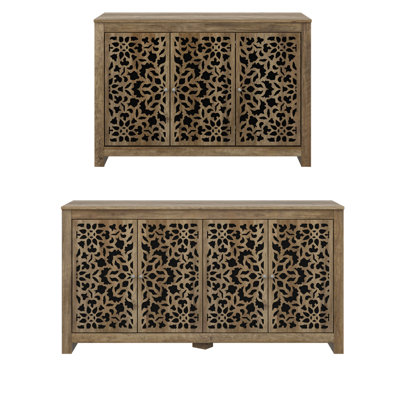  Ensemble de 2 commodes de rangement Arrastia