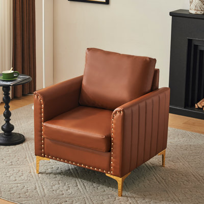 Antlia Faux Leather Armchair