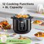 COMFEE' 1200W Multifunctional Household Pressure Cooker 7.6L Stainless Steel Inner Pot