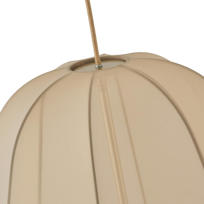 Luminaire suspendu bolo surdimensionné à intensité variable de 19,69 pouces Zynaria 3-E12