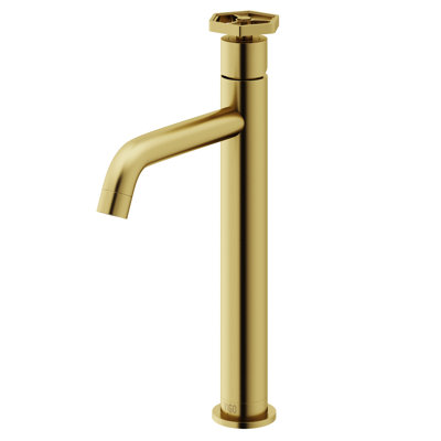 Ruxton 12" H Single Handle Vessel Sink Bathroom Faucet