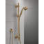 Barre de douche coulissante Delta H2Okinetic Champagne Bronze à 3 positions, pommeau de douche coulissant avec douchette à main, pommeau de douche amovible avec flexible, débit de 1,75 GPM-17040647