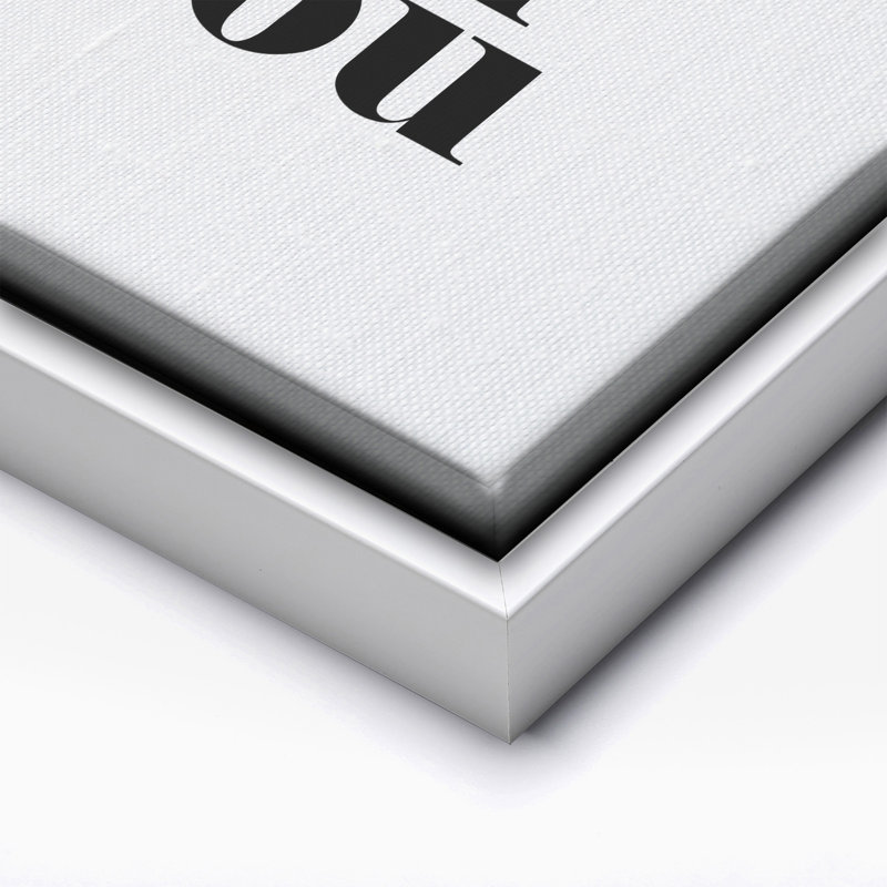 Do It For You, Canevas, H 12 po x l 16 po, White Framed