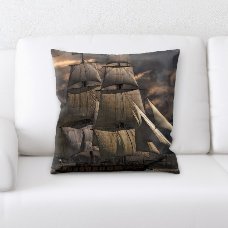 Coussin décoratif bateau