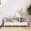 Wood Free Standing Magazine Rack-1895819740