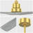 52 Inch Indoor Ceiling Fan Without Light 3 Solid Wood Blades Remote Control Reversible Dc Motor