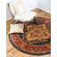 Tapis à motif oriental rouge / gris / jaune Azar-40279378