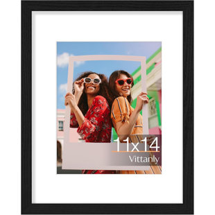Cadre photo 11 x 14, affichage de photos 8 x 10 avec passe-partout 