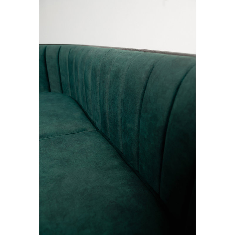Alton Loveseat, Black, Emerald