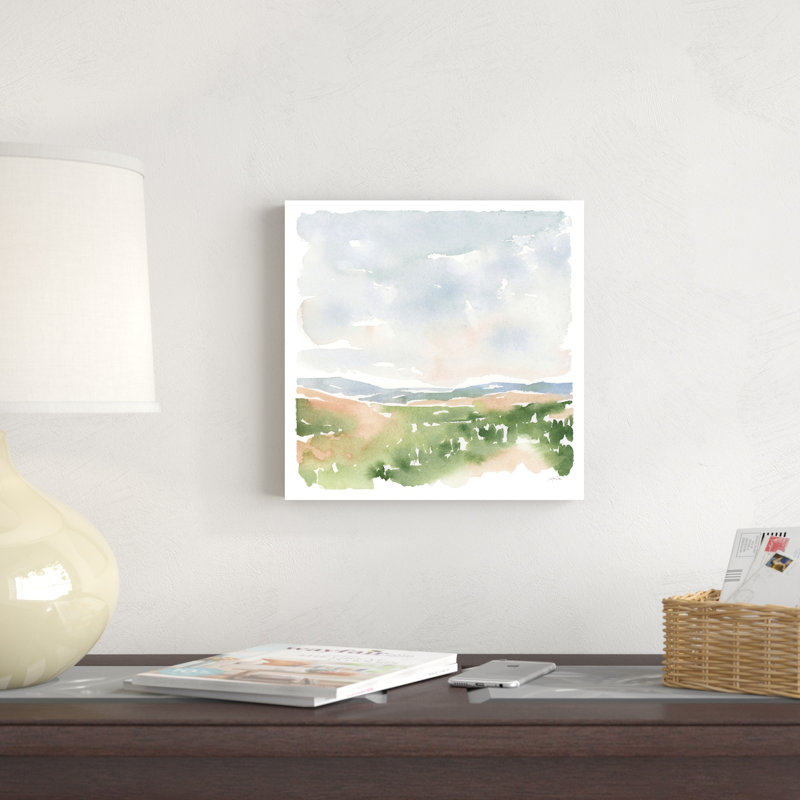 Paysage doux I, H 12 po x l 12 po x P 1,25 po