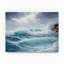 Fikes 'Coast Line 14', reproduction de peinture à l'huile sur toile tendue-25325591