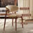 Modern Rectangular Faux Marble Dining Table Set-103557824