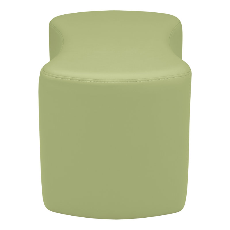 Tabouret à nœuds papillon structuré en savoir plus, Vert fougère
