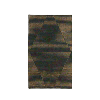Wendy Jane Geometric Area Rug in Charcoal