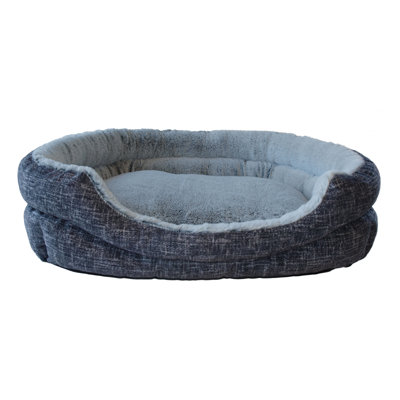 Oakmead Oval Geometric Pet Bed