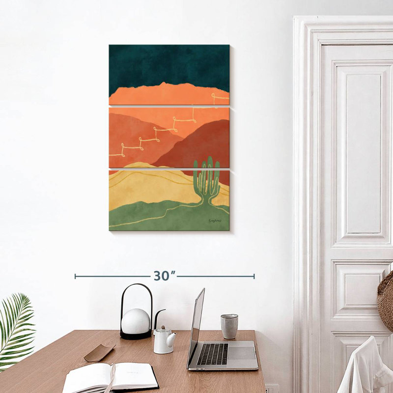 Mountainous II, 32" H x 20" W