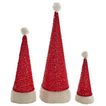 Wayfair  Medium - 9-12 H Santa Hats Christmas Decorative Accents You'll  Love in 2023