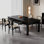 Solid wood multifunctional table set