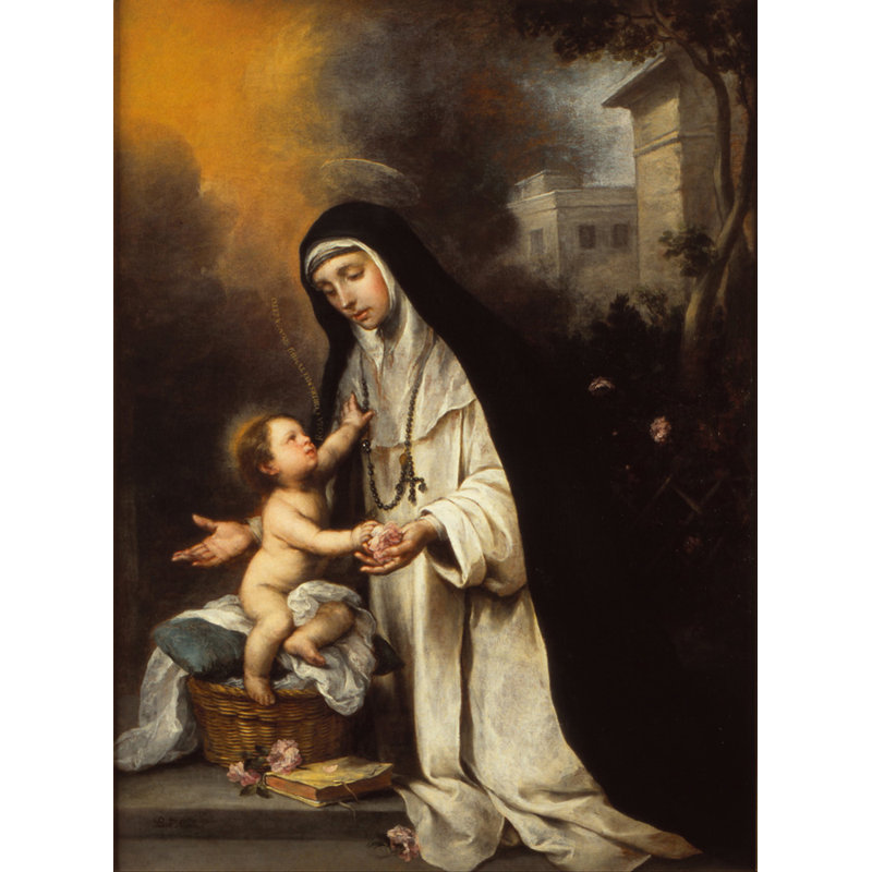 Sainte Rose de Lima, H 24 po x l 18 po