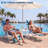 2 Pack Backpack Beach Lounger Chair for Adults – Portable Folding with Face Hole, Adjustable Footrest, 5 Reclining Positions, Cup Holder, Towel Bar, Storage Pocket – 330lb Capacity