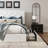 Silvester Modern Upholstered Platform Storage Bed with Wooden Slats, no box spring needed-86592362-89199072