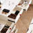 Makeup Vanity with Light mirror,5 drawers,1 chair