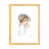 Toile avec cadre en bois beige n'est pas disponible