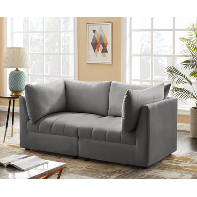 Ensoll 66'' Velvet Loveseat
