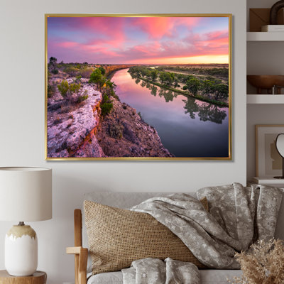 Murray River Sunset Victoria - impression