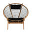 Chaise Papasan rembourrée Mateo