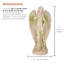 Statue 31 po H 31 po avec finition moussue