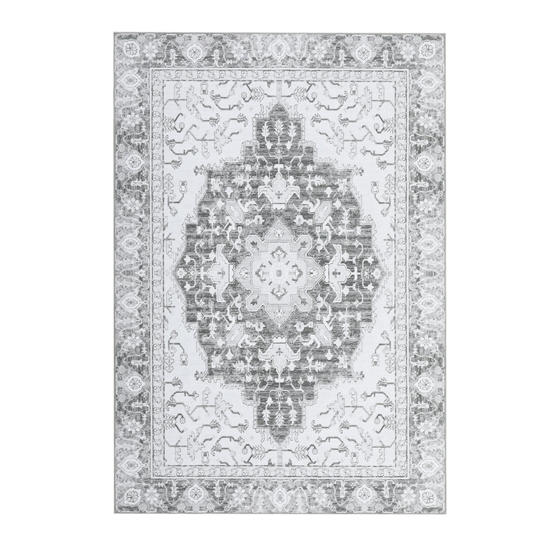 Tapis Sharaye avec envers antidérapant, Rectangulaire 3 pi x 5 pi