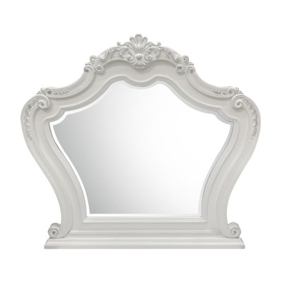Miroir, finition blanche