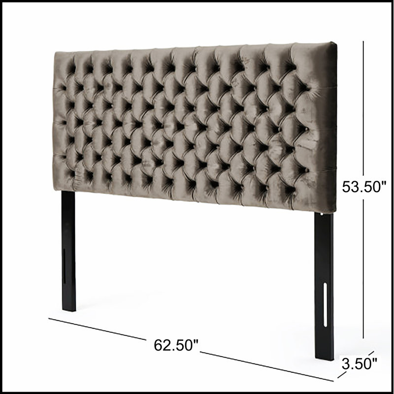 Bierman Headboard with Exquisite Craftsmanship and Elegant Design, Perfect for Modern and Traditional Bedrooms.