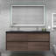 Ensemble de meuble-lavabo double mural 60 po Smariti-1661168204