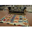 Tapis oriental kilim en laine à tissage plat 6 x 8