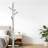 Freestanding Tree-Shaped Coat Rack With 11 Hooks, Solid Wood Construction, Height-Adjustable Design For Bedroom, Office, Or Entryway-406659853