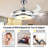 Khamon 42'' Ceiling Fan with LED Lights
